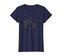 Fuori da FS per Dare Una Dichiarazione di atteggiamento impertinente Maglietta, Donna, Navy, 3XL