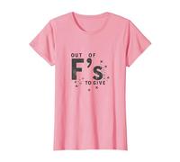 Fuori da FS per Dare Una Dichiarazione di atteggiamento impertinente Maglietta, Donna, Rosa, 3XL
