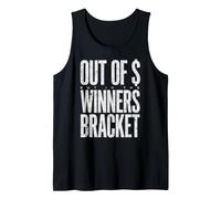 Fuori da $ Ma nella Staffa dei Vincitori Funny Softball Baseball Canotta