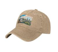 Fuori dal cancello del castello naturale Il cappello è traspirante, assorbe il sudore e regolabile, alla moda e versatile, adatto per tutte le stagioni.