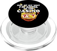 Fuori dal mio modo sto andando al casinò di Las Vegas gioco d'azzardo PopSockets PopGrip per MagSafe