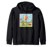 Fuori dal Mio Prato Ya Dang Kids Felpa con Cappuccio