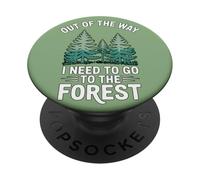 Fuori dal modo Foresta Avventura Design Amante PopSockets PopGrip Adesivo