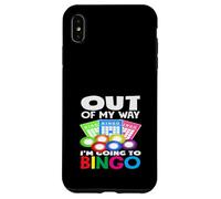 Fuori dalla mia strada sto andando al divertimento del giocatore di bingo Custodia per iPhone XS Max