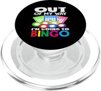 Fuori dalla mia strada sto andando al divertimento del giocatore di bingo PopSockets PopGrip per MagSafe