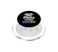 Fuori dalla mia strada sto andando al giocatore di bingo gioco d'azzardo Amante del bingo PopSockets PopGrip per MagSafe
