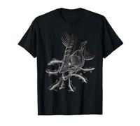 Fuori dall'ombra - Predator Walleye Ambush Fishing Art Maglietta