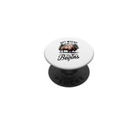 Fuori dove il selvaggio inizia Bison Mountain Design PopSockets PopGrip Adesivo