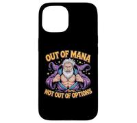 Fuori Mana Non Fuori Opzioni Fantasy Wizard Joke Custodia per iPhone 15
