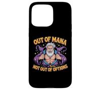Fuori Mana Non Fuori Opzioni Fantasy Wizard Joke Custodia per iPhone 15 Pro Max