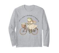 Fuori per causare Un Kerfuffle al Mahjong Frog Rider Maglia a Manica