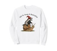 Fuori per causare Un Kerfuffle | Badger Riding Lumaca Weirdcore Felpa