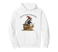Fuori per causare Un Kerfuffle | Badger Riding Lumaca Weirdcore Felpa con Cappuccio