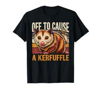 Fuori per causare Un Umorismo all'opossum Kerfuffle Maglietta