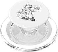 Fuori per essere uno scooter rana manifestante pacifico non pagato PopSockets PopGrip per MagSafe