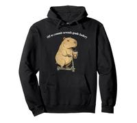 Fuori per impegnarsi 7th Grade Foolery Teacher Capybara Settimo Grd Felpa con Cappuccio