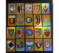 FUORI RACCOLTA CALCIATORI PANINI 2019/20 SET COMPLETO 20 SCUDETTI + 20 IDOLI