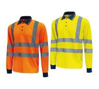 Fuori tutto - 3 Pezzi - Polo da Lavoro U-Power Shine 3XL Yellow Fluo