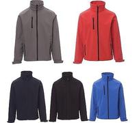 Fuori tutto-Giacca da Lavoro SoftShell Ergonomica e Impermeabile AY 7222