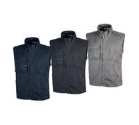 Fuori tutto - Gilet da Lavoro Stretch Elasticizzato U-Power Wave M blu