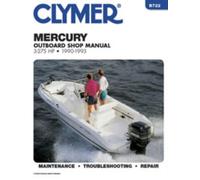 Fuoribordo manuale Mercury 3-275 HP, 1990-1993 Clymer Workshop