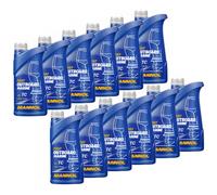 Fuoribordo Marine Olio Motore Mannol Api TC 12x 1 Litro Außenbordmotoröl