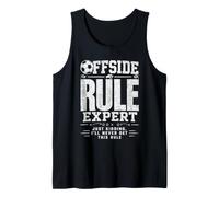 Fuorigioco, Expert Soccer, Pallone da Calcio Classico, Divertente, Invecchiato Canotta