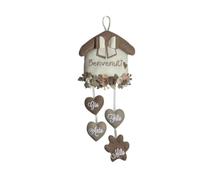 Fuoriporta Casetta Personalizzata - Benvenuti - Fuori Porta Personalizzato - Decorata con Cuori e Rose in feltro e pannolenci - Handmade - Made in Italy - Pri Frog