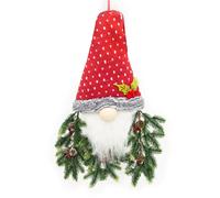 Fuoriporta di Natale cappello da gnomo Rosso e Bianco Wisdom