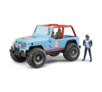 Jeep Wrangler Cross Country Racer with Driver - Team Blue