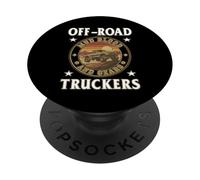 Fuoristrada Camion Fuoristrada Fuoristrada Fango Sangue e Ingranaggi PopSockets PopGrip Adesivo