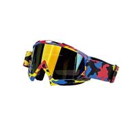 Fuoristrada moto occhiali di protezione di sicurezza visione notturna casco occhiali (C)
