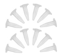 FUOYLOO 1000 Pezzi Provette da Centrifuga in Plastica 0,5 Ml con Tappo Ermetico e Graduazione per Laboratorio Clinico con Funzione e Conservazione Campioni