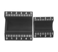 FUOYLOO 2 applicatori di etichette per flaconi: Etichettatrice manuale per bottiglie - Strumento per l'applicazione di etichette su piccoli vasetti e flaconi di oli essenziali (3 ml e 10 ml)