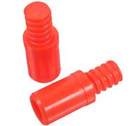 FUOYLOO 2 Pezzi Connettore Filettato per Manico Scopa, Punta in Plastica Resistente per Asta di Prolunga 25mm, Accessori per Strumenti di Pulizia Casa e Uso Commerciale