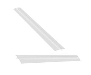 FUOYLOO 2 Pezzi Copertura Protettiva per Cucina in Silicone Alimentare Trasparente 21 Pollici Riempitivo per Fessure di Tenuta per Piano Cottura Protezione Laterale Forno Resistente a