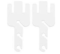 FUOYLOO 2 Pezzi Forcelle Tenditrici Resistenti all’Usura K Tipo per Macchina per Maglieria Compatibile Addi King Express Asta Tenditrice Compatta per Lavorazione a Maglia