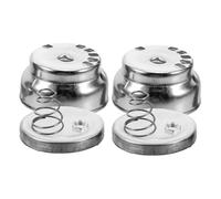 FUOYLOO 2 Pezzi Manopola per Macchina la Pasta Bordi Lisci, Accessorio Compatibile per Macchine per Pasta Manuali, Utensile per Tagliatelle Fatto in Casa per Uso Domestico e Principianti