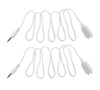 FUOYLOO 2 sensori di allarme per perdite d'acqua | Rilevatore di allarme per allagamenti del pavimento del seminterrato | di monitoraggio delle perdite domestiche con sonda ad alta sensibilità