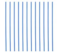 FUOYLOO 20 Pezzi di Nastro Adesivo per Bordi Laterali della Racchetta, Protezione autoadesiva per Racchette da Ping Pong, 0,8 cm x 45 cm, Nastro Protettivo per Racchette da Ping Pong, Blu di