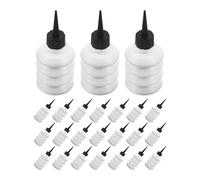 FUOYLOO 24 pezzi di ricarica per pennarelli a pigmenti: inchiostri a base d'olio da 25 ml/0,85 fl oz, inchiostro permanente per pennarelli per ufficio, scrittura e lavori manuali - Ricarica con