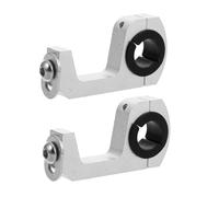 FUOYLOO 2pezzi Supporto per Paramani Moto in Metallo 22/28mm Morsetto Manubrio per Sand Bikes Montaggio Sicuro e Riduzione Affaticamento Mani