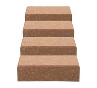 FUOYLOO 4 Pezzi di Tappi in Sughero per lucidare Lo Snowboard: Blocco Compatto in Sughero per Cera da Sci, Ideale per la Messa a Punto, la lucidatura e la Manutenzione Professionale degli Sci, 11