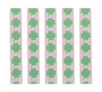 FUOYLOO 5 elastici di chiusura per quaderni formato A7 - Cinghia per taccuino da viaggio Clover per diari tascabili - Elastico di chiusura per libri per tenere ferme le pagine - Accessori per