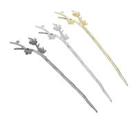 FUOYLOO 6 Pezzi Bacchette per Chioma Stile Antico in Lega Leggere e Facili da Trasportare, Fermaglio Decorativo Semplice ed Elegante per Ragazze e Donne, per Acconciature Classiche