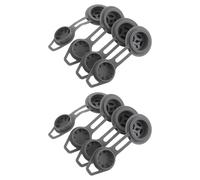 FUOYLOO 8 pezzi di ricambio per valvole d'aria per cuscini gonfiabili da viaggio - Tappo d'aria in TPU a tenuta stagna - Tappo a molla a pressione per cuscini da viaggio e galleggianti da