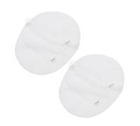 FUOYLOO Assorbenti Antisudore per Ascelle 2 Cuscinetti Impermeabili in Cotone Cinturini, Assorbenti per Sudore per Donne e Uomini Uso Estivo e Quotidiano