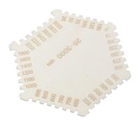 FUOYLOO Calibro Spessimetro in Acciaio Inox, Strumento di Misura dello Spessore del Metallo della Lamiera, Design Ergonomico per Uso Professionale e Industriale