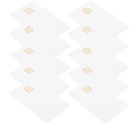 FUOYLOO Carte Bianche in PVC Chip 12 Pezzi per Sistemi Controllo Accessi Pratiche per Uso Hotel e Ufficio