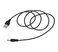 FUOYLOO Cavo di Alimentazione USB a Cc 5v 1m in Rame, Set 2 Pezzi, Cavo Caricabatterie per Altoparlanti Wireless, Ventilatori e Dispositivi Usb, Adattatore Plug And Play per Uso Domestico